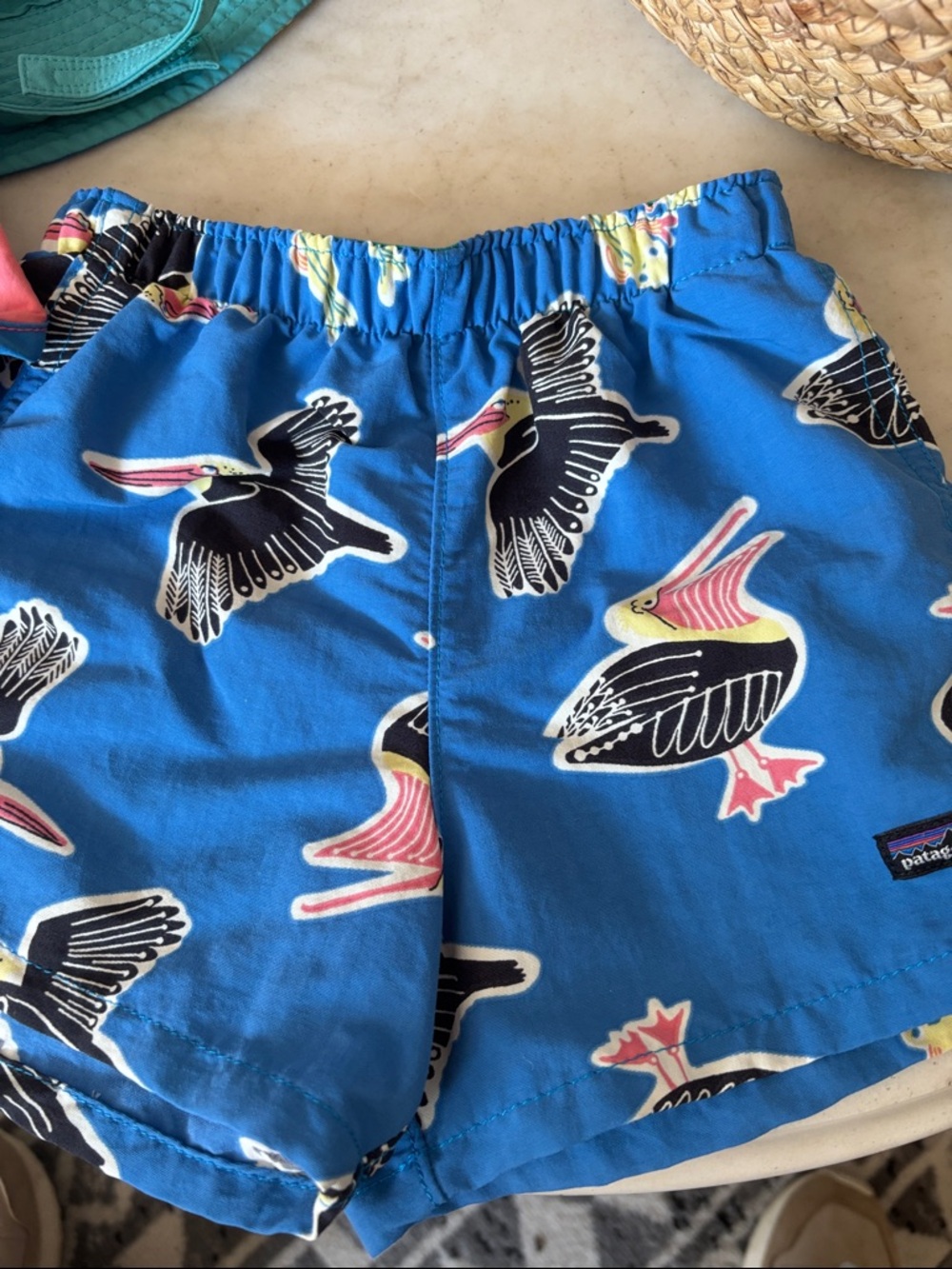 Patagonia Kids' Swim Set - Blue, Pink - Picture 2 of 9